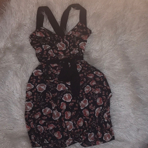 NWT Adrianna Pappel floral dress size 10 - Picture 3 of 5